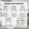Feather Print 9-Piece Bedding & Curtain Set