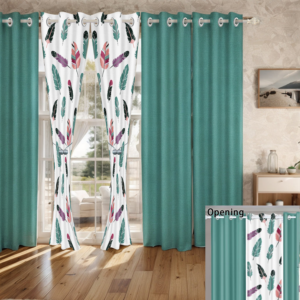 light filtering sheer curtains with stainless steel grommets