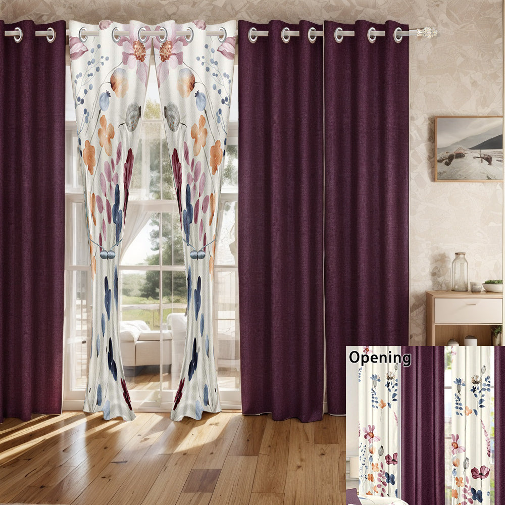 light filtering sheer curtains with stainless steel grommets